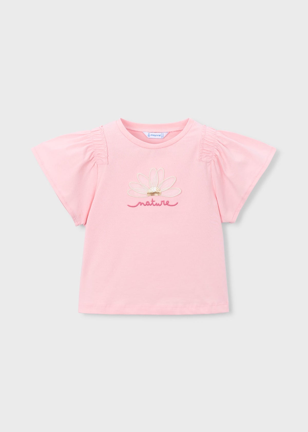 Applique t-shirt girl