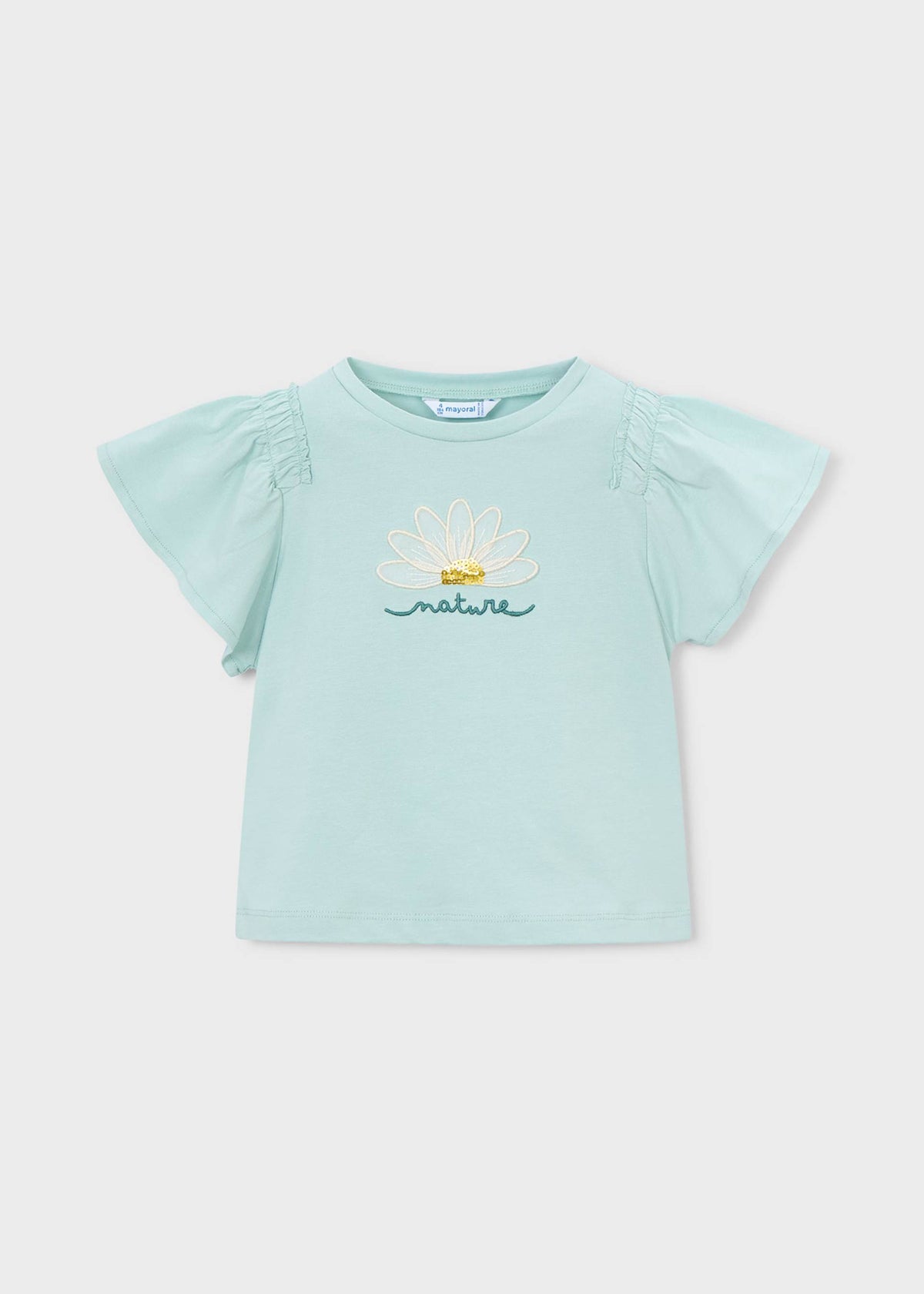 Applique t-shirt girl