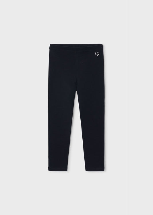 Basic knitted leggings for girls
