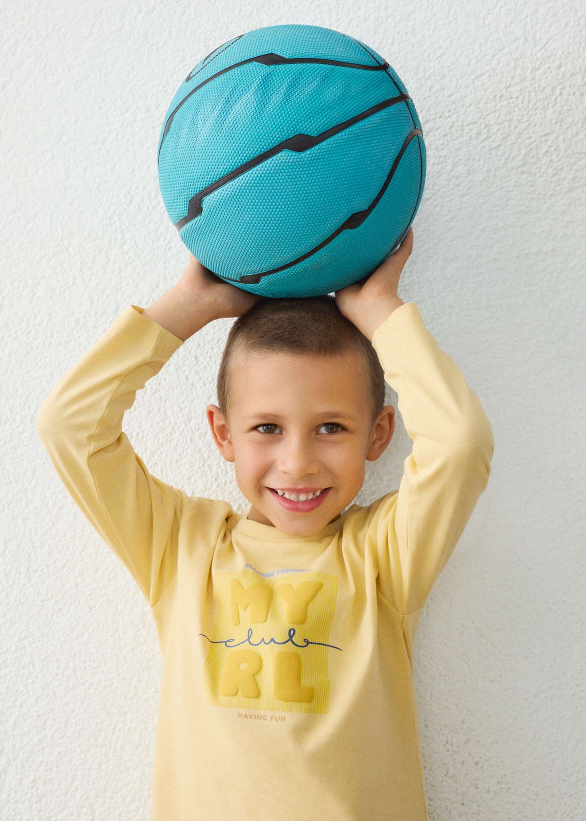 Basics-T-Shirt für Jungen