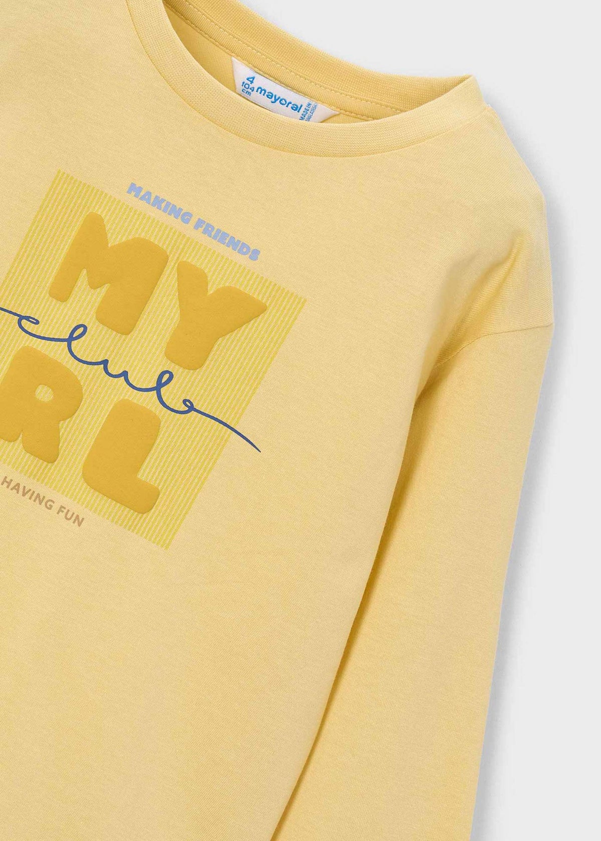 Basics-T-Shirt für Jungen