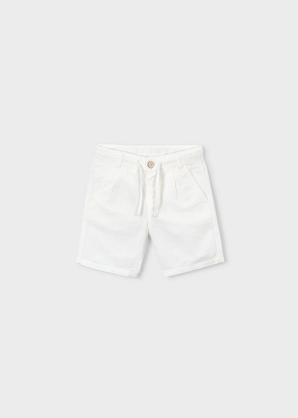 Bermuda-Shorts aus Leinen für Jungen