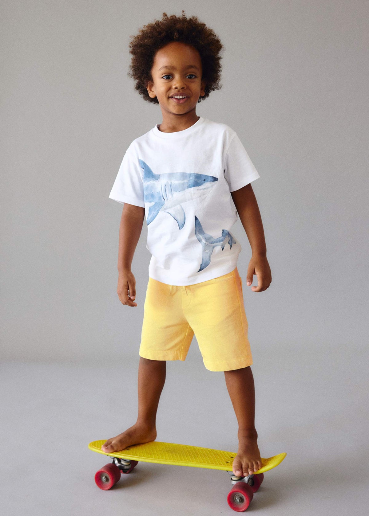 Jungen-Bermudashorts mit Waschung