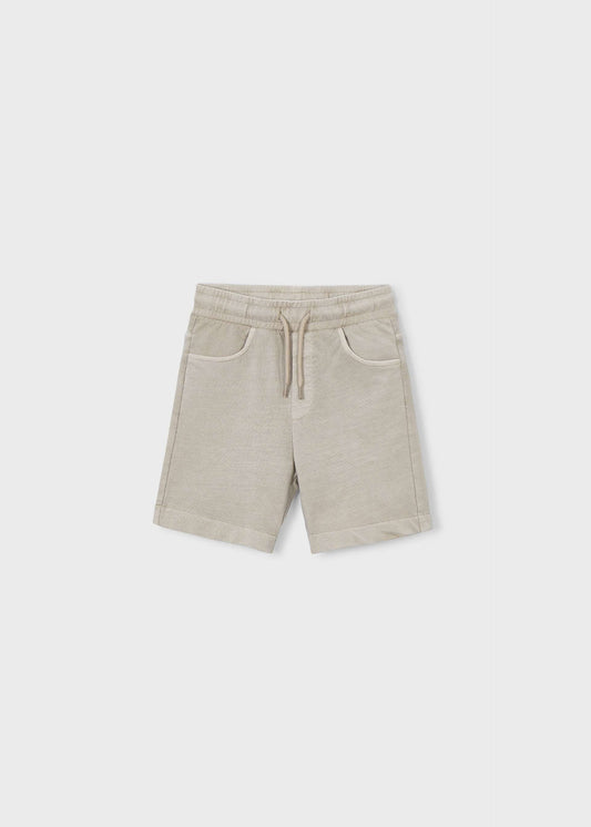 Bermuda-Shorts für Jungen mit Waschung