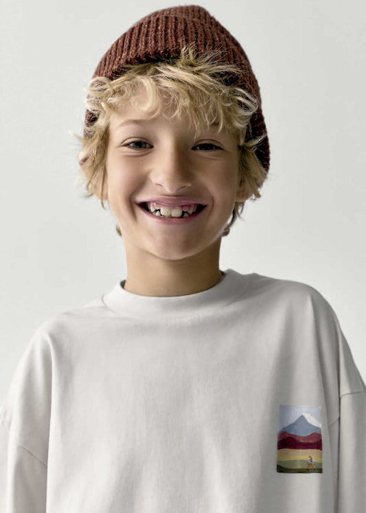 Boston Kids back-printed T-shirt