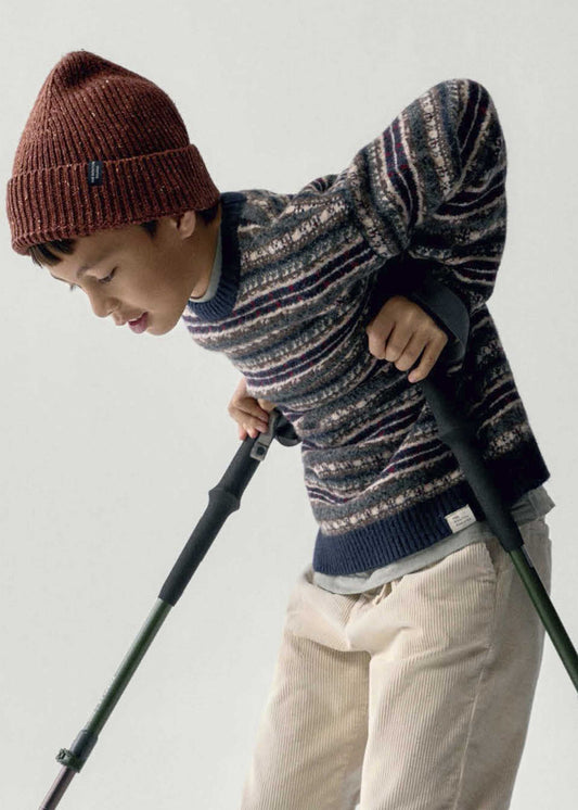 Boston Kids Jacquard-Pullover
