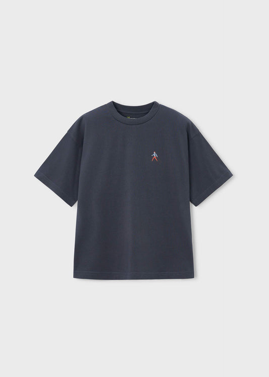 Boston Kids short-sleeved screen-printed T-shirt