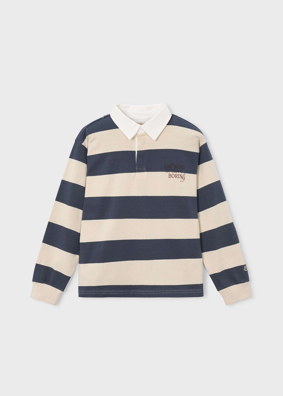Boston Kids Striped Polo Shirt