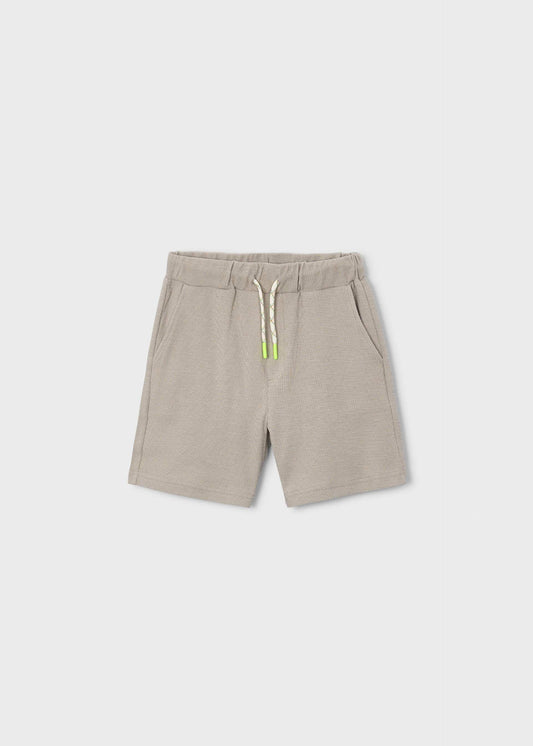 Boston Kids strukturierte Strick-Bermudashorts für Jungen
