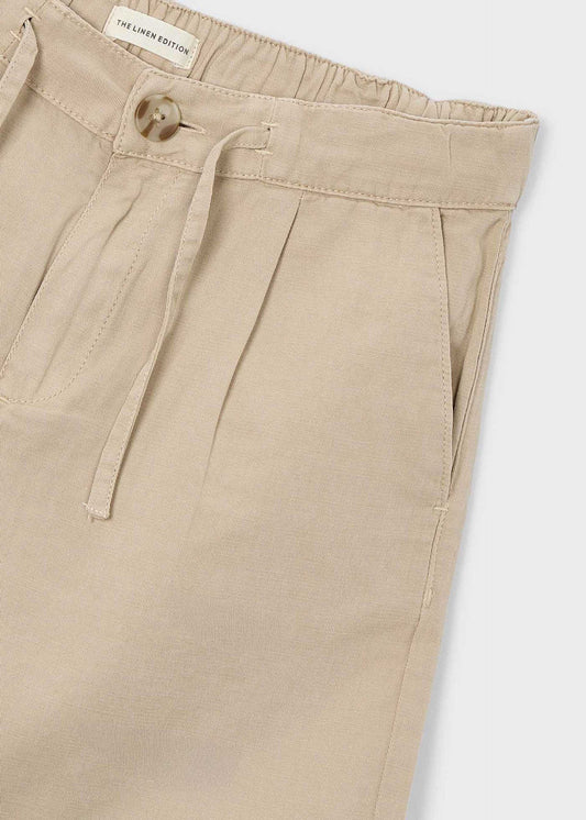 Boston x Mayoral Leinen-Bermudashorts