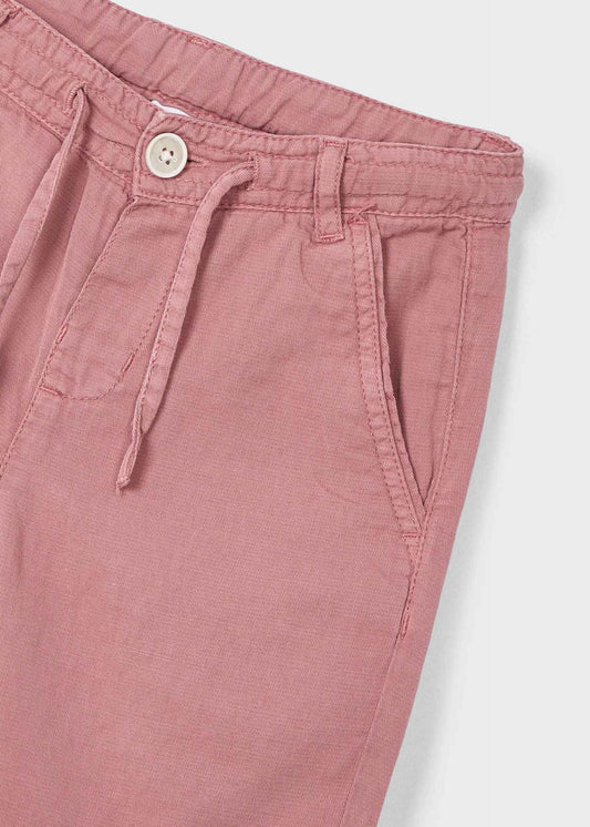 Leinenshorts für Jungen mit Kordelzug