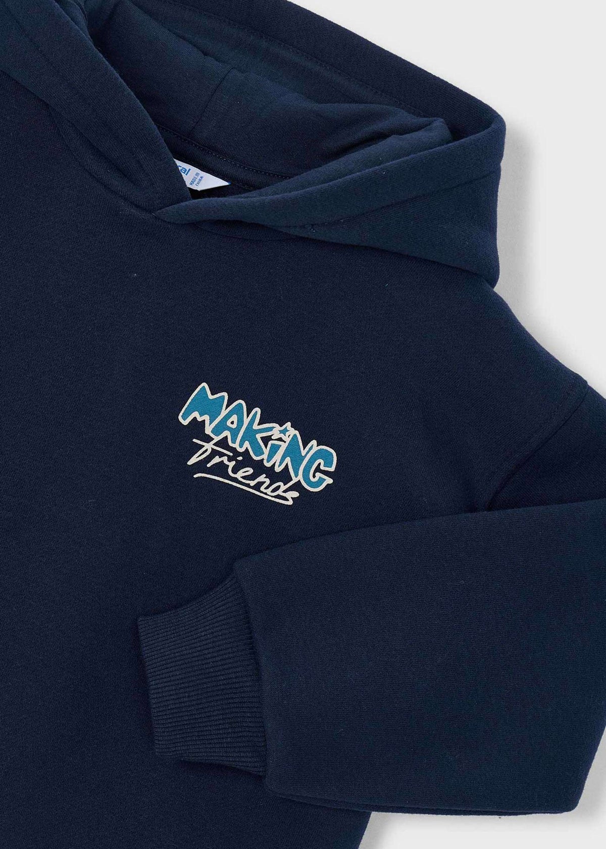 Boy Making Hoodie