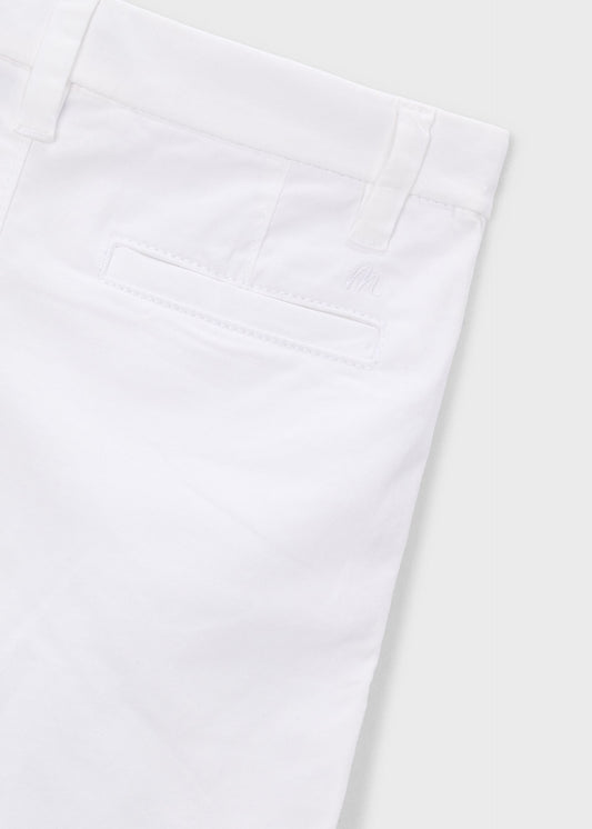 Basic Bermuda-Shorts aus Twill für Jungen