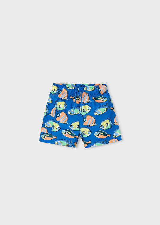Bermuda-Badeshorts mit Print für Jungen