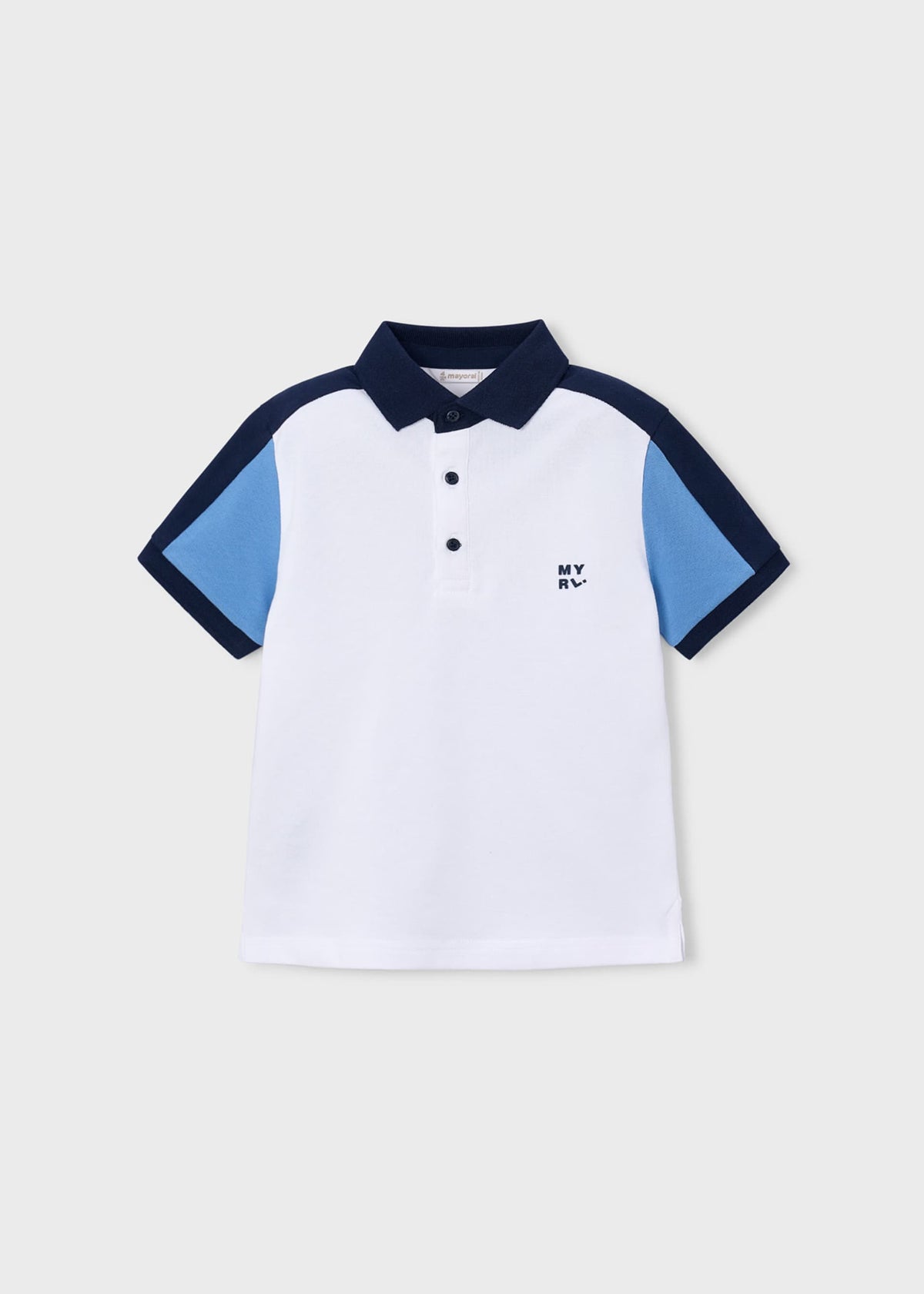 Kombinations-Poloshirt für Jungen