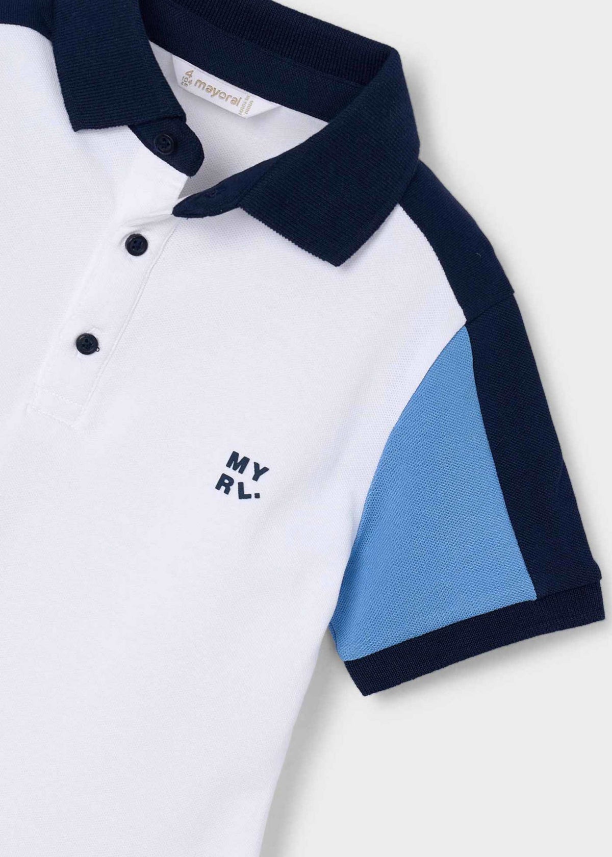 Kombinations-Poloshirt für Jungen