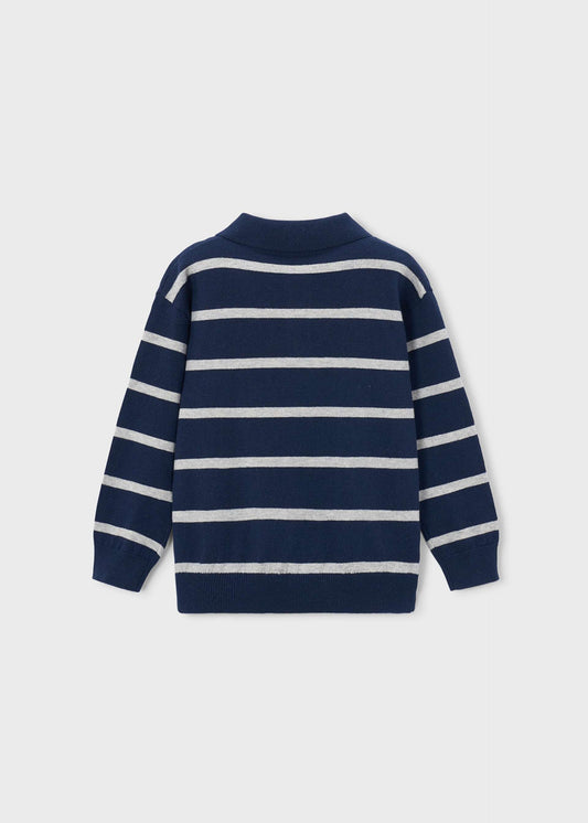 Strick-Poloshirt für Jungen