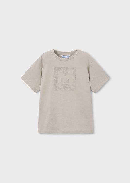 Jungen T-Shirt mit Buchstabenaufdruck