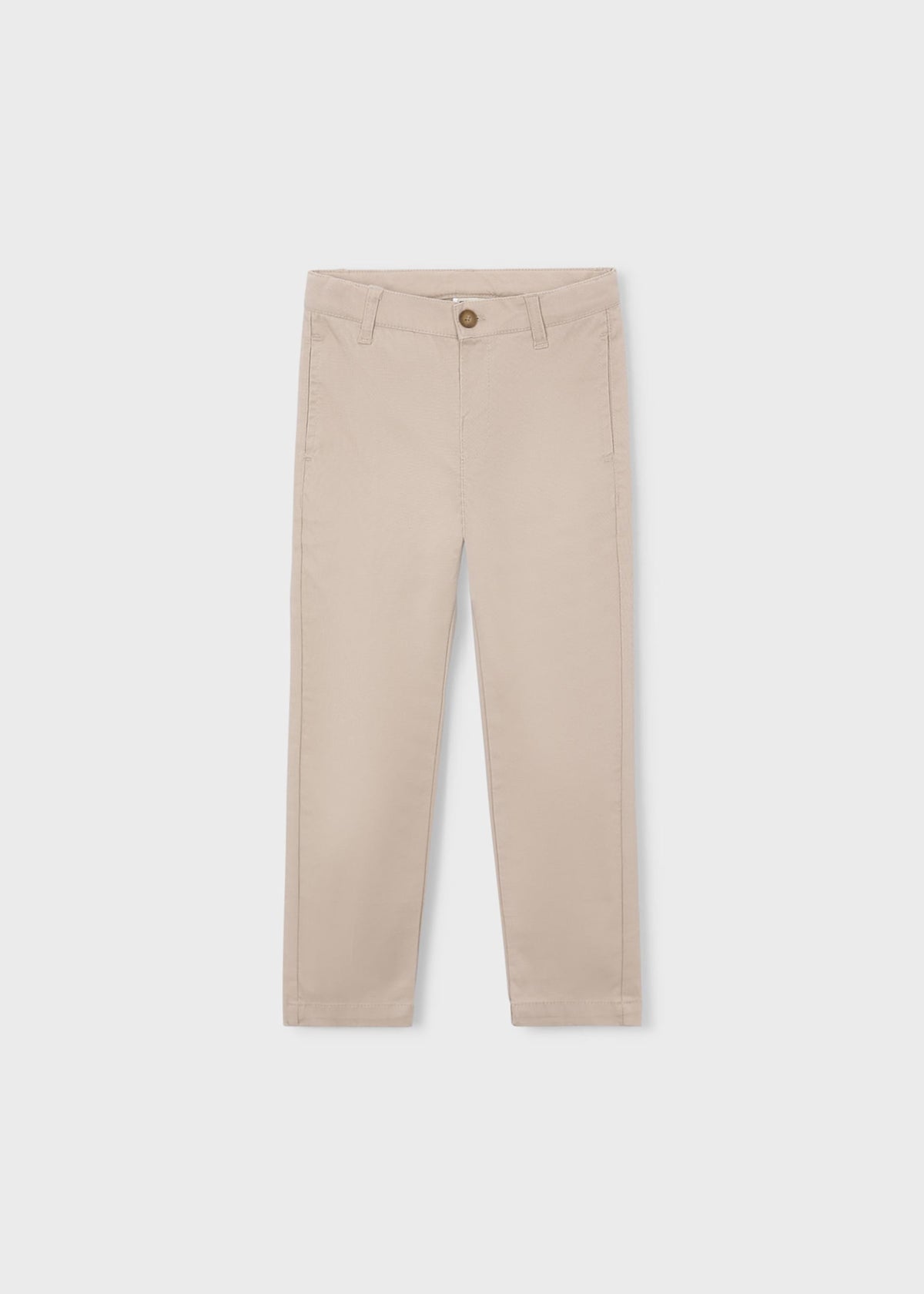 Boys' long-sleeved piqué trousers