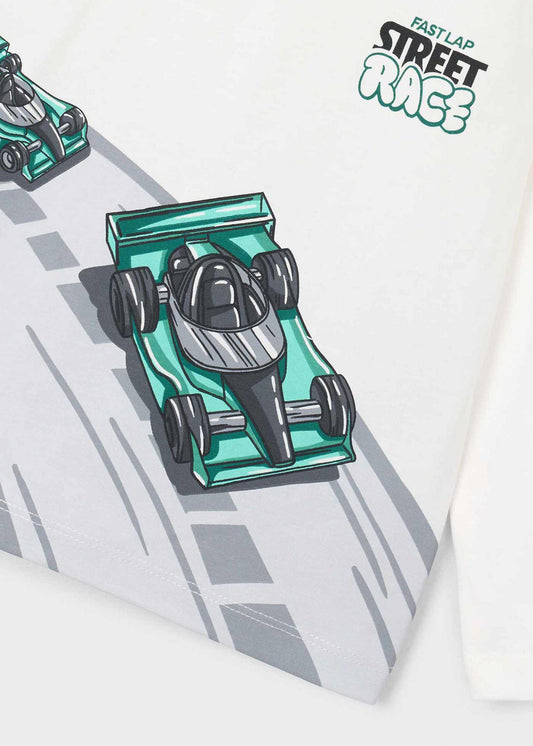 Boys' motorbike T-shirt