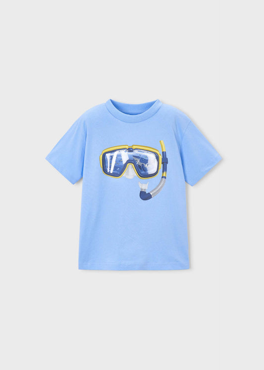 Children's diving goggles T-shirt
