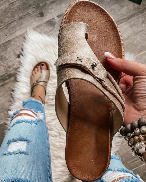 💥Letzter Tag Aktion 60% RABATT💥 - Orthopädische Sommersandalen mit weichem Fußbett