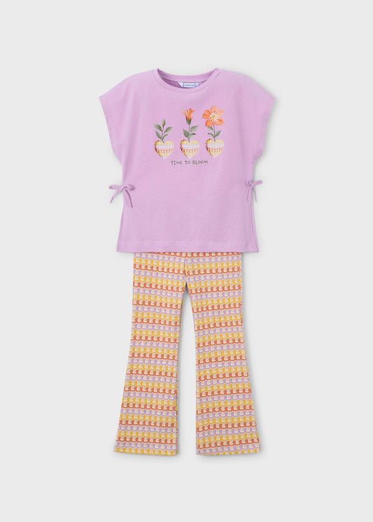 Mädchen-Set mit Schlagleggings