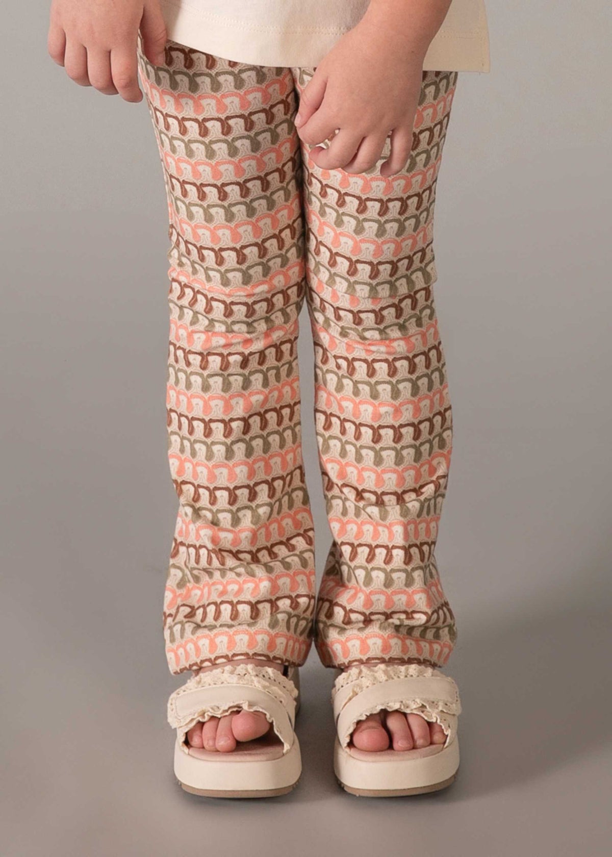 Flared leggings set girl
