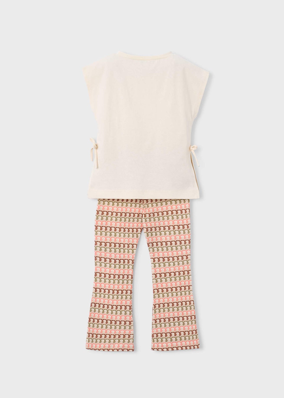 Flared leggings set girl