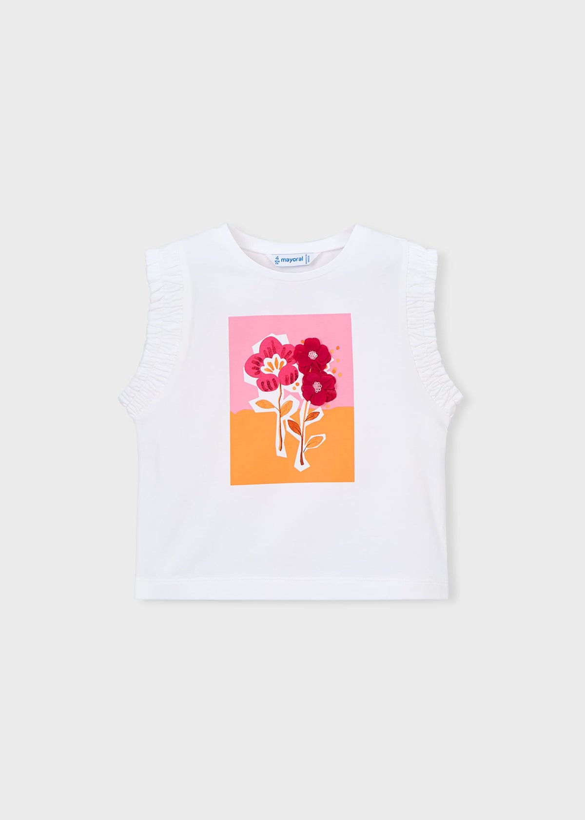 Flower t-shirt girl