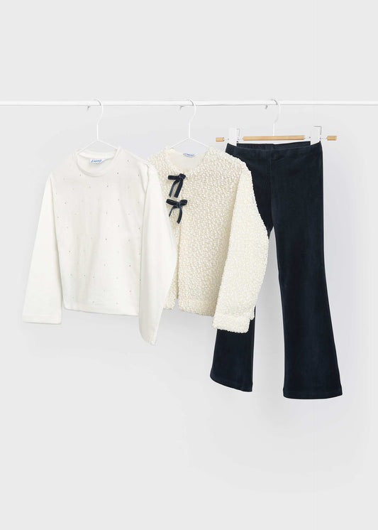 Girl 3-piece Cardigan Set