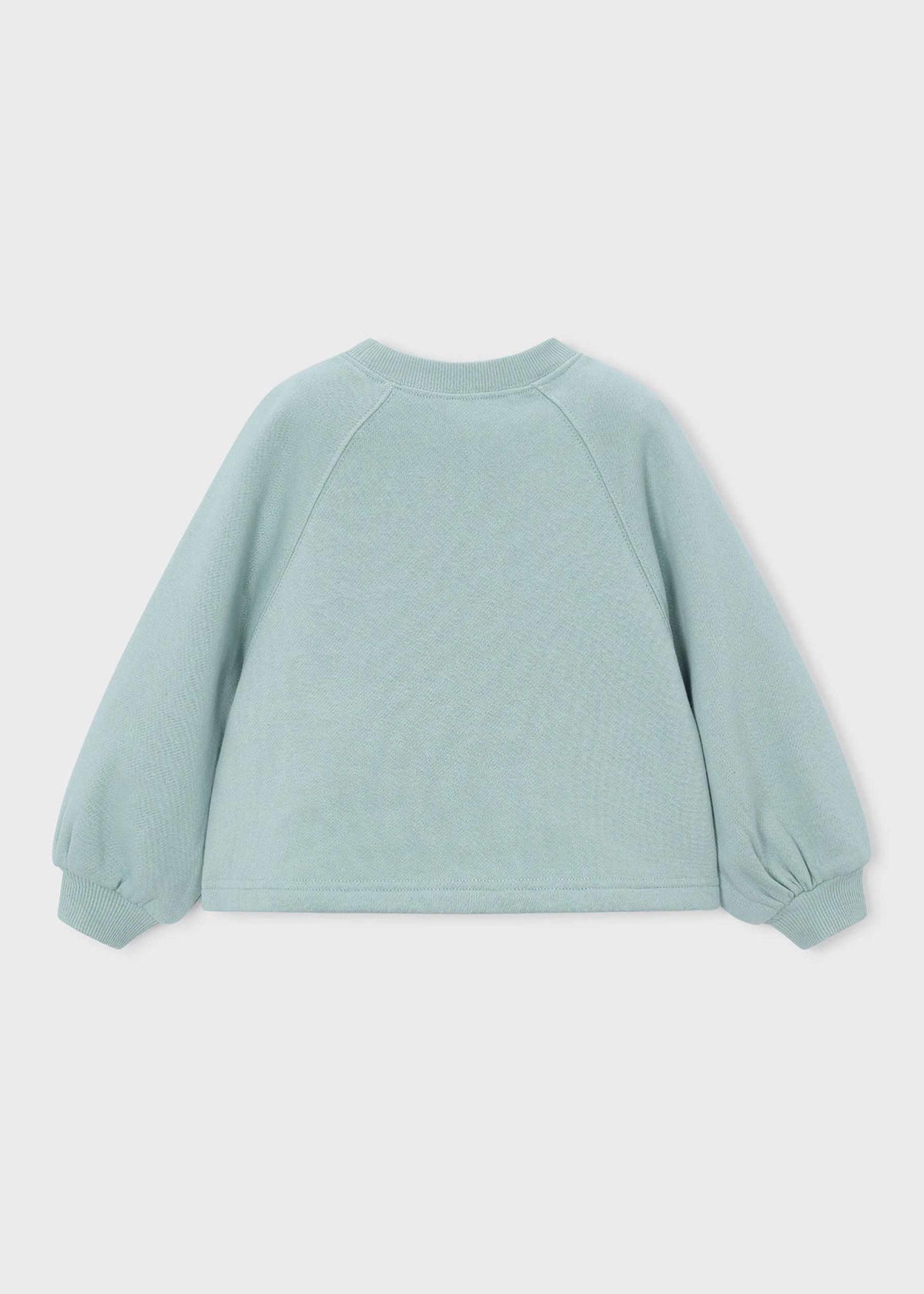 Mädchen-Pullover mit Blumenapplikation