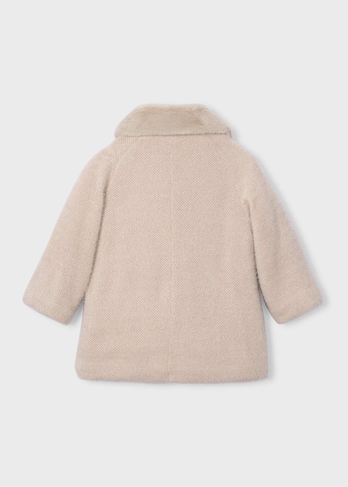 Girl fur coat