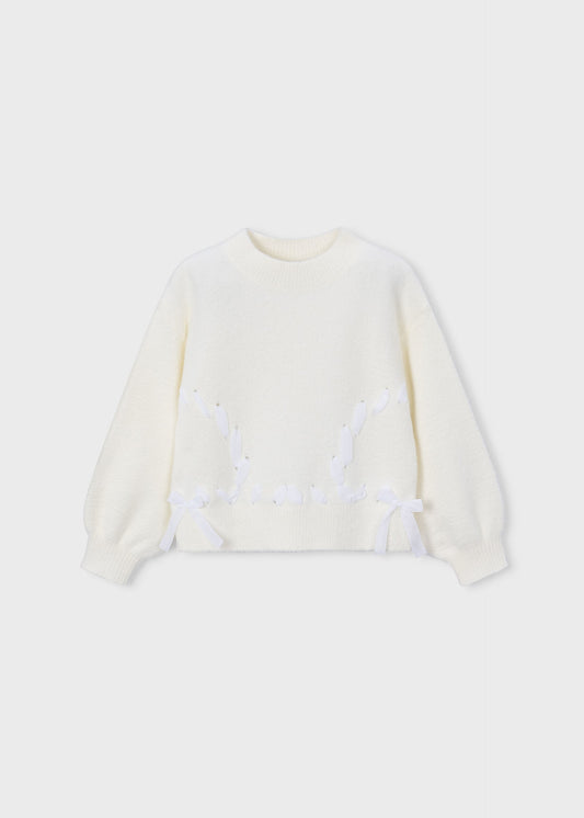 Girl fur jumper