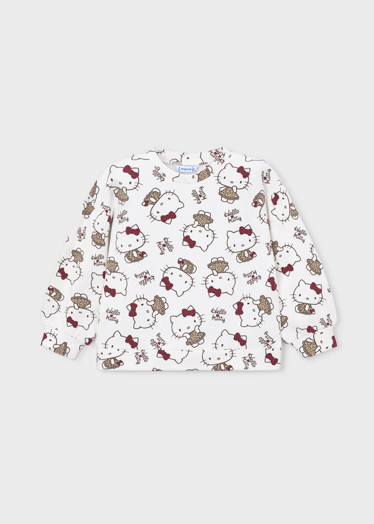 Girl Hello Kitty print jumper
