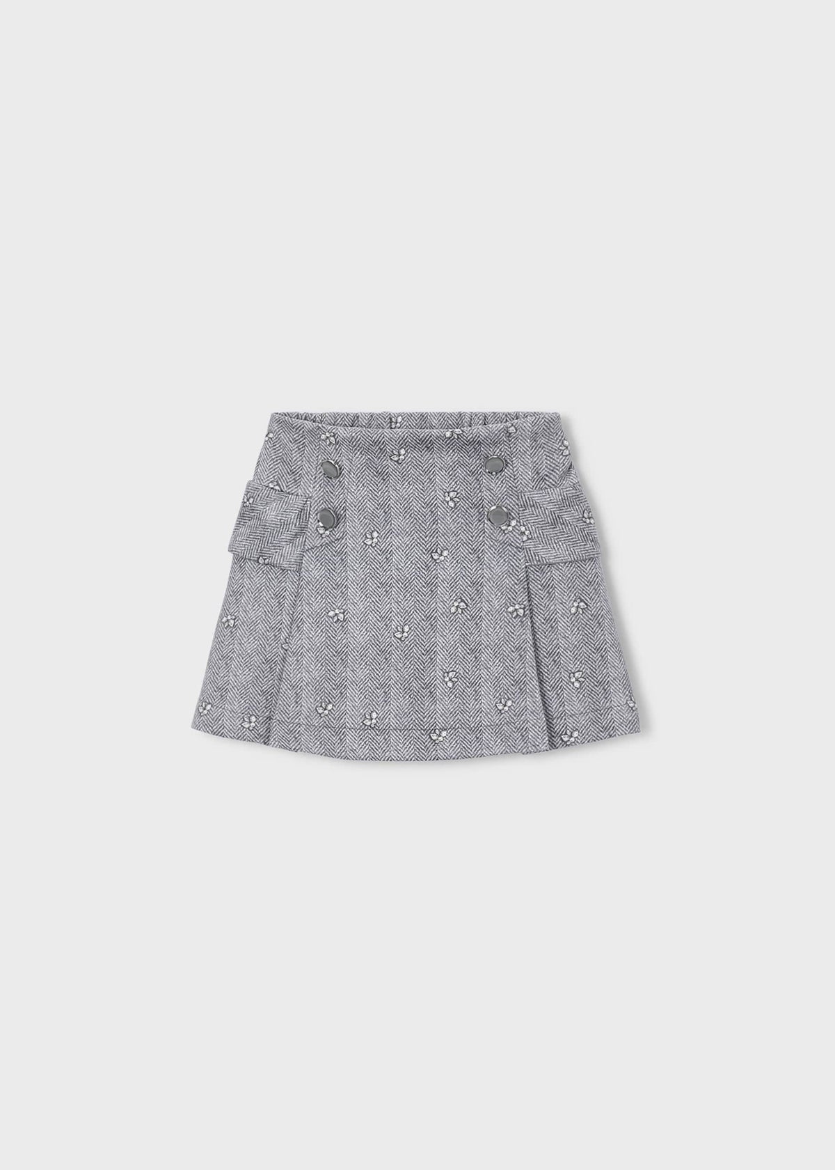 Girl suede skirt