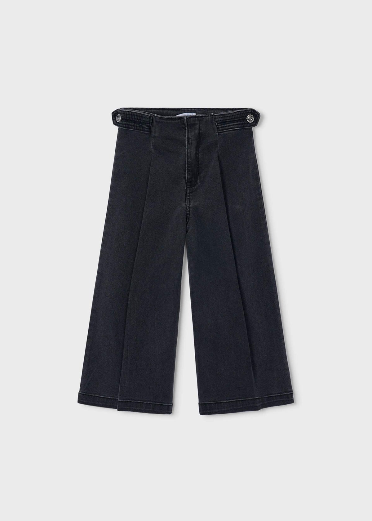 Mädchen-Jeans mit weitem Bein