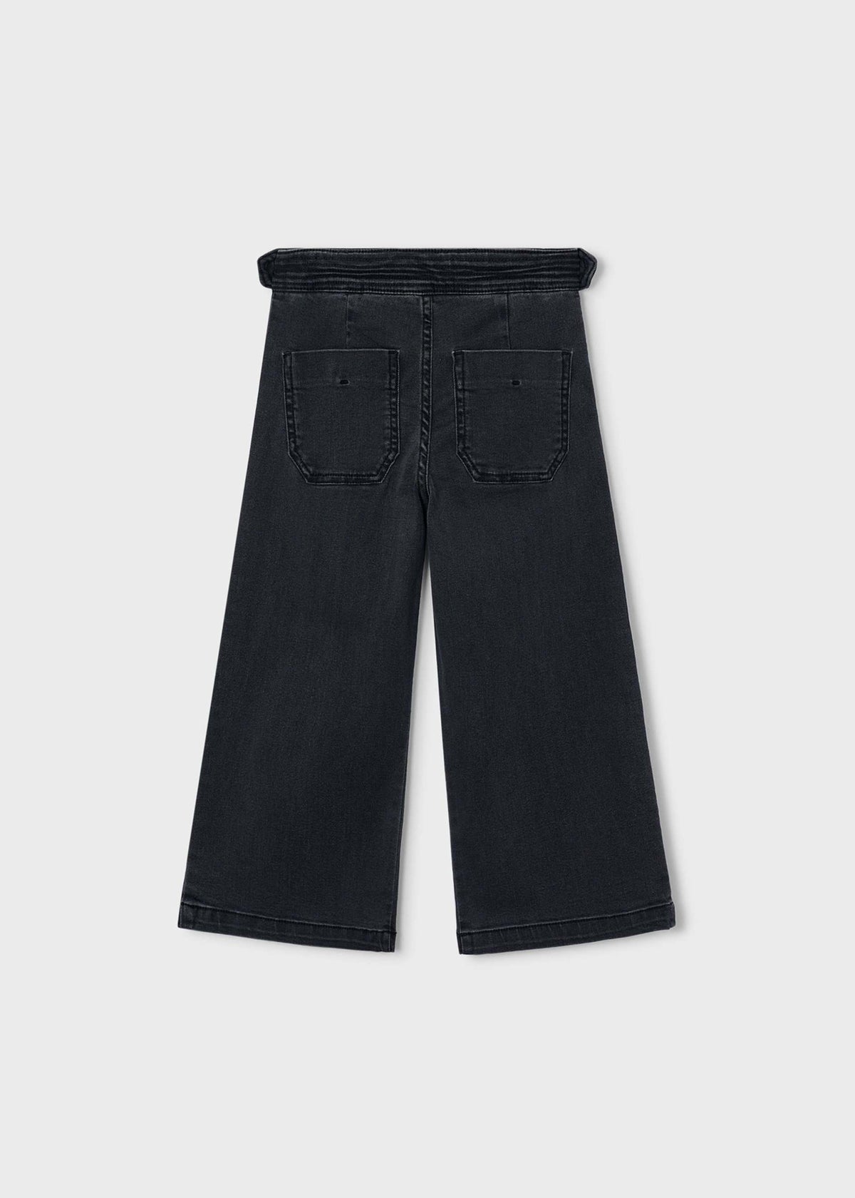 Mädchen-Jeans mit weitem Bein