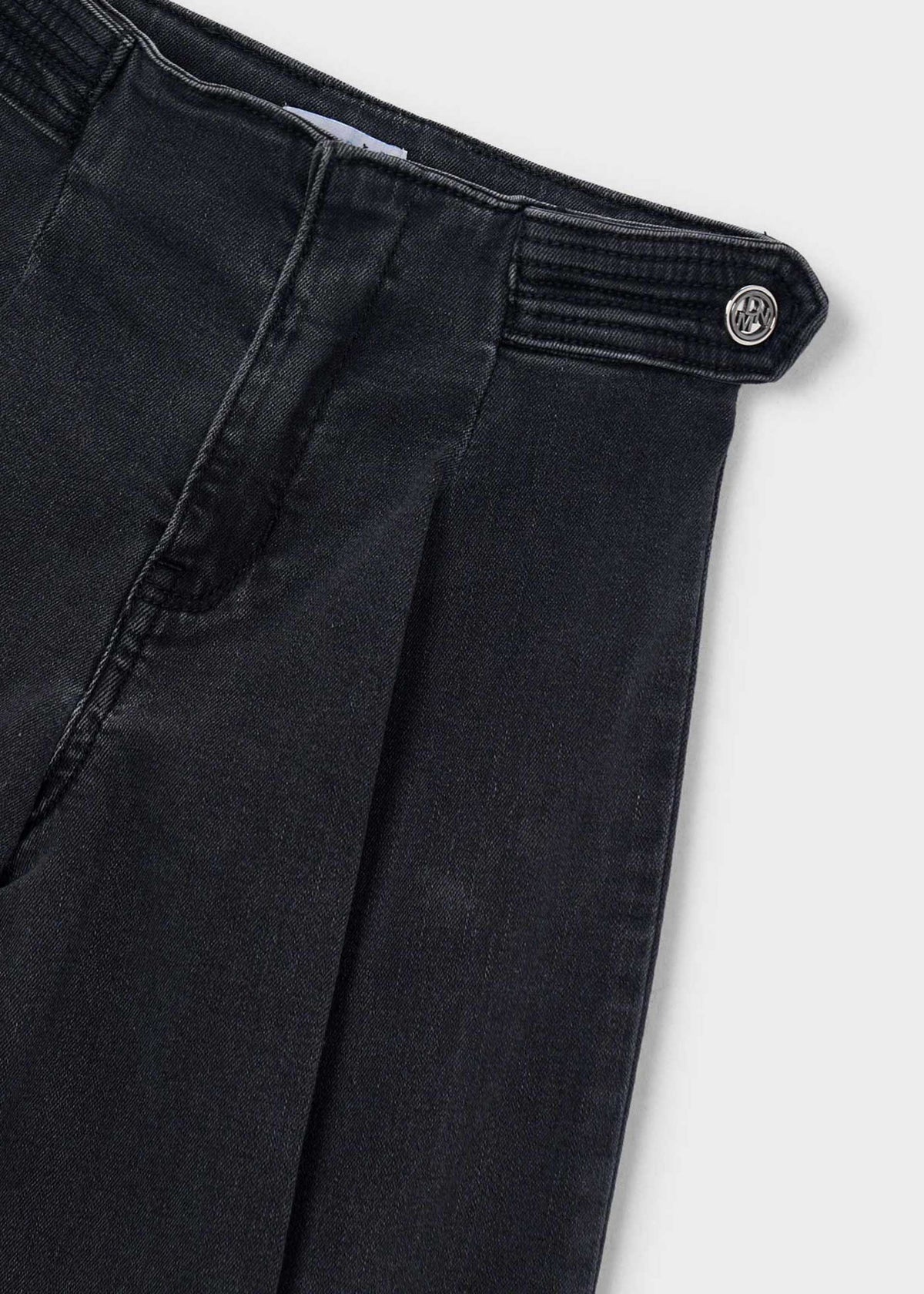 Mädchen-Jeans mit weitem Bein