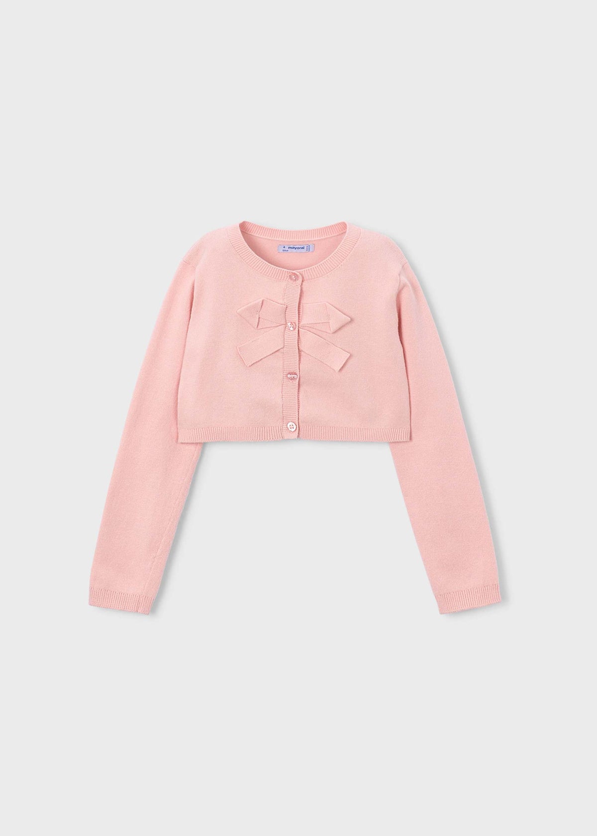 Einfache Strickjacke für Mädchen