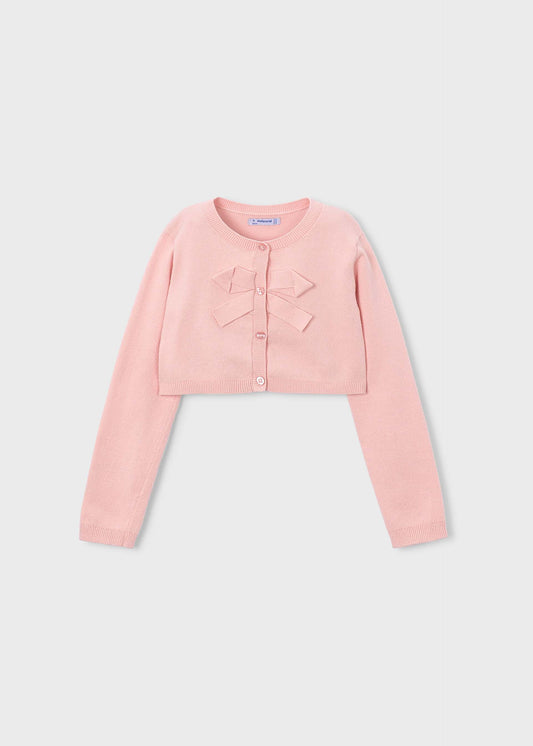 Girls basic knitted cardigan