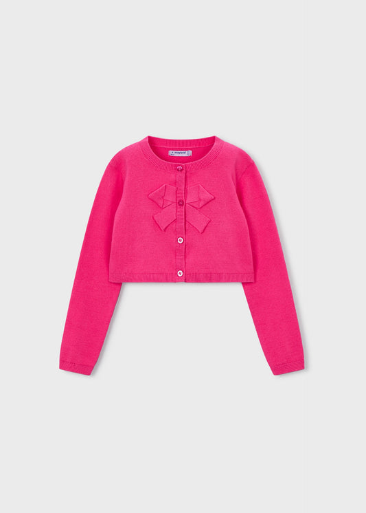 Girls basic knitted cardigan