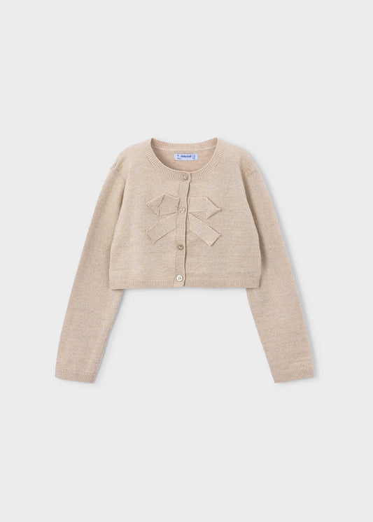 Girls basic knitted cardigan