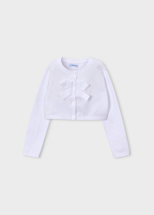 Girls basic knitted cardigan