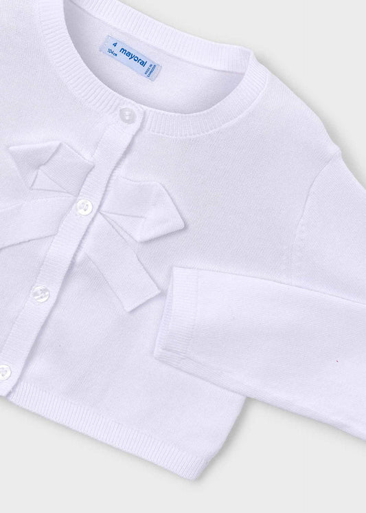 Girls basic knitted cardigan
