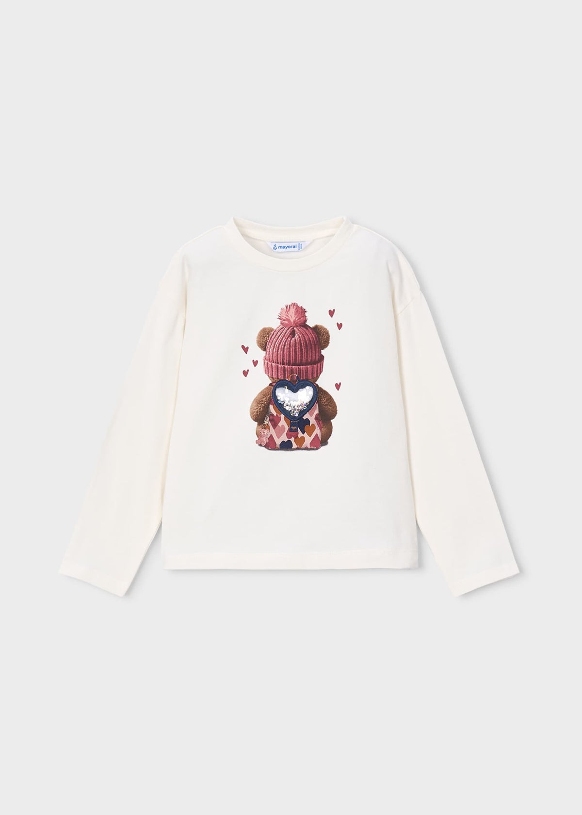 Girls' bear T-shirt