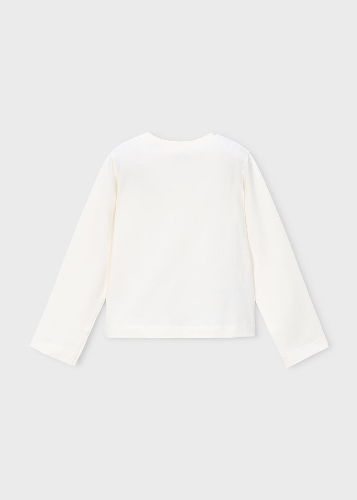 Girls' bow-tie T-shirt