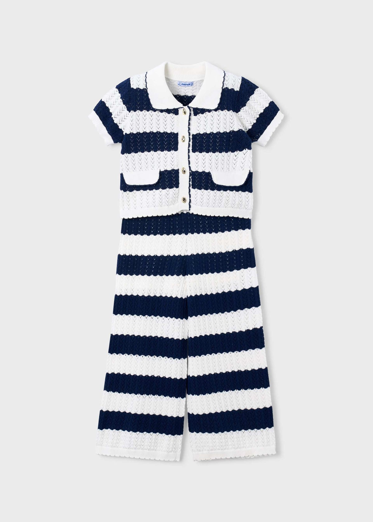 Girl's cardigan and pants set