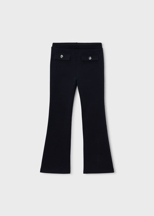 Girls' flared leggings