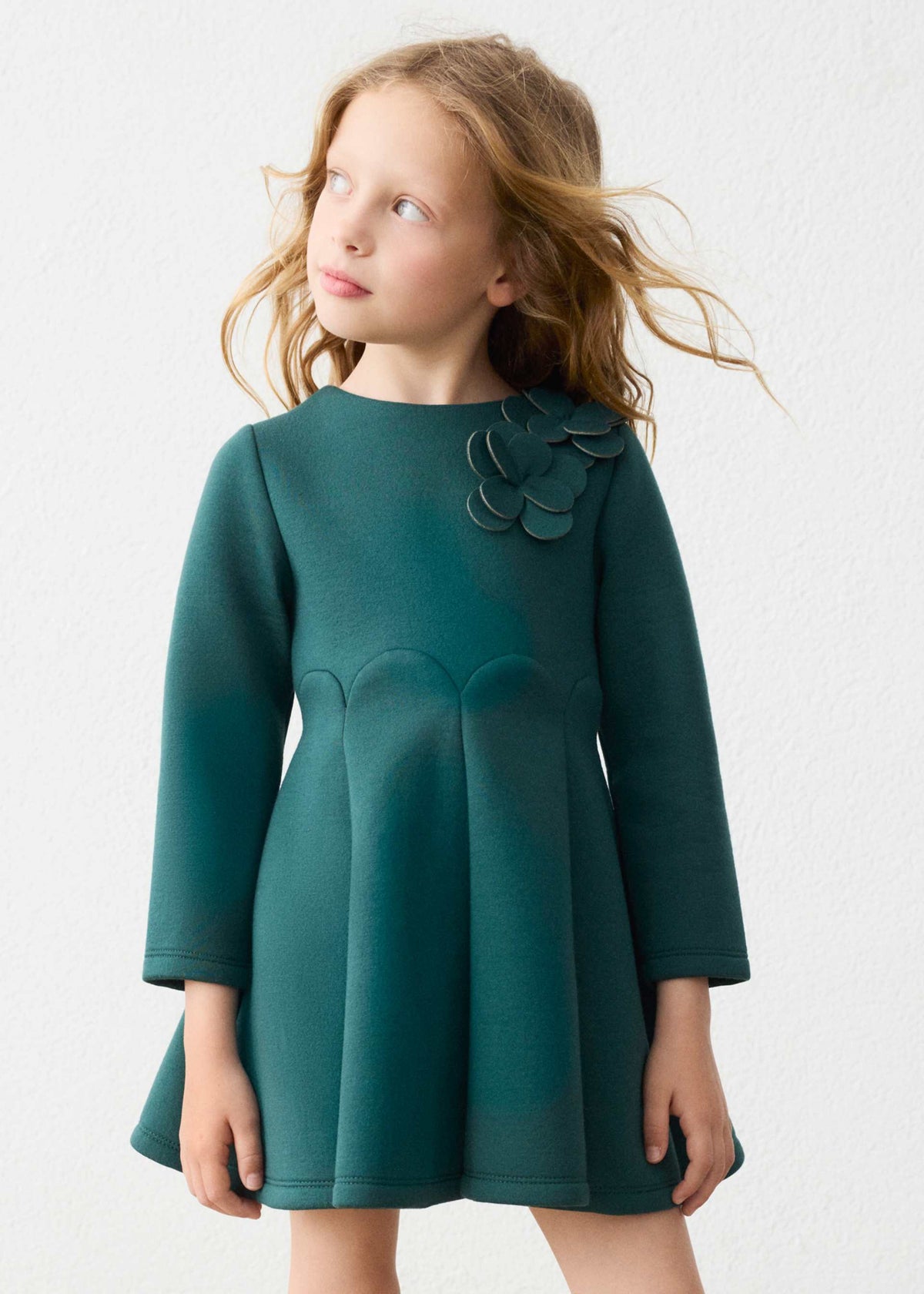 Girls' floral dress